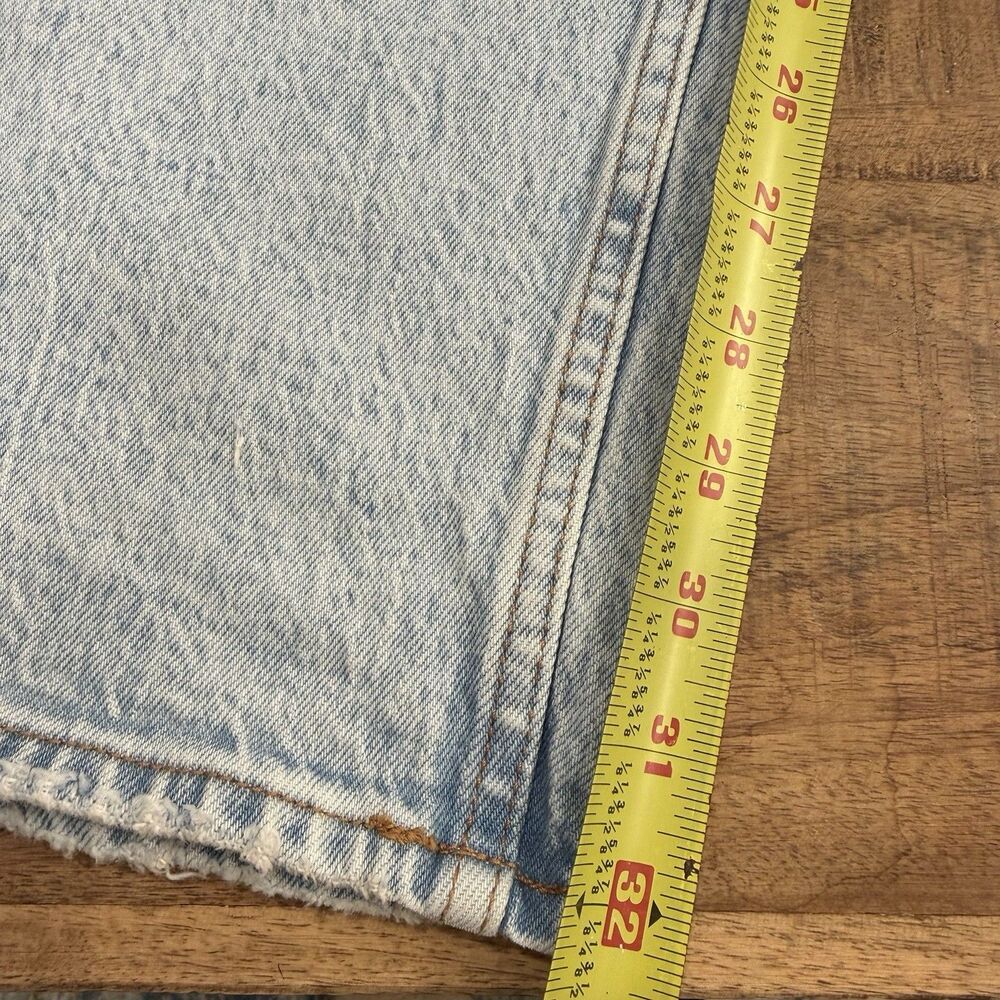Abercrombie & Fitch 90s Relaxed Jean HighRise Straight‎ Jean Women’s Size 36/32 - Picture 9 of 10